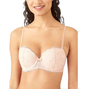 Wacoal b.tempt’d  Lace Encounter Contour Bra in Rose Smoke Size 32B NWT